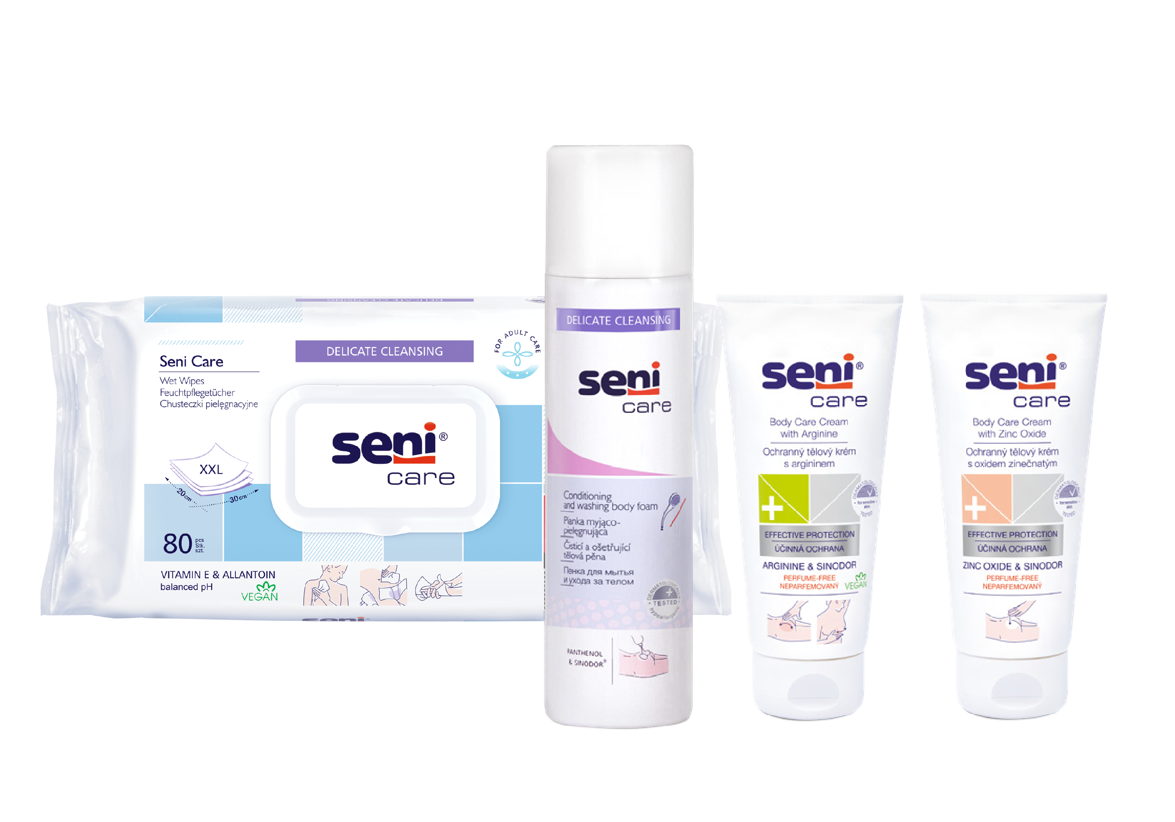 Seni Care – produkty na každodennú starostlivosť o pokožku